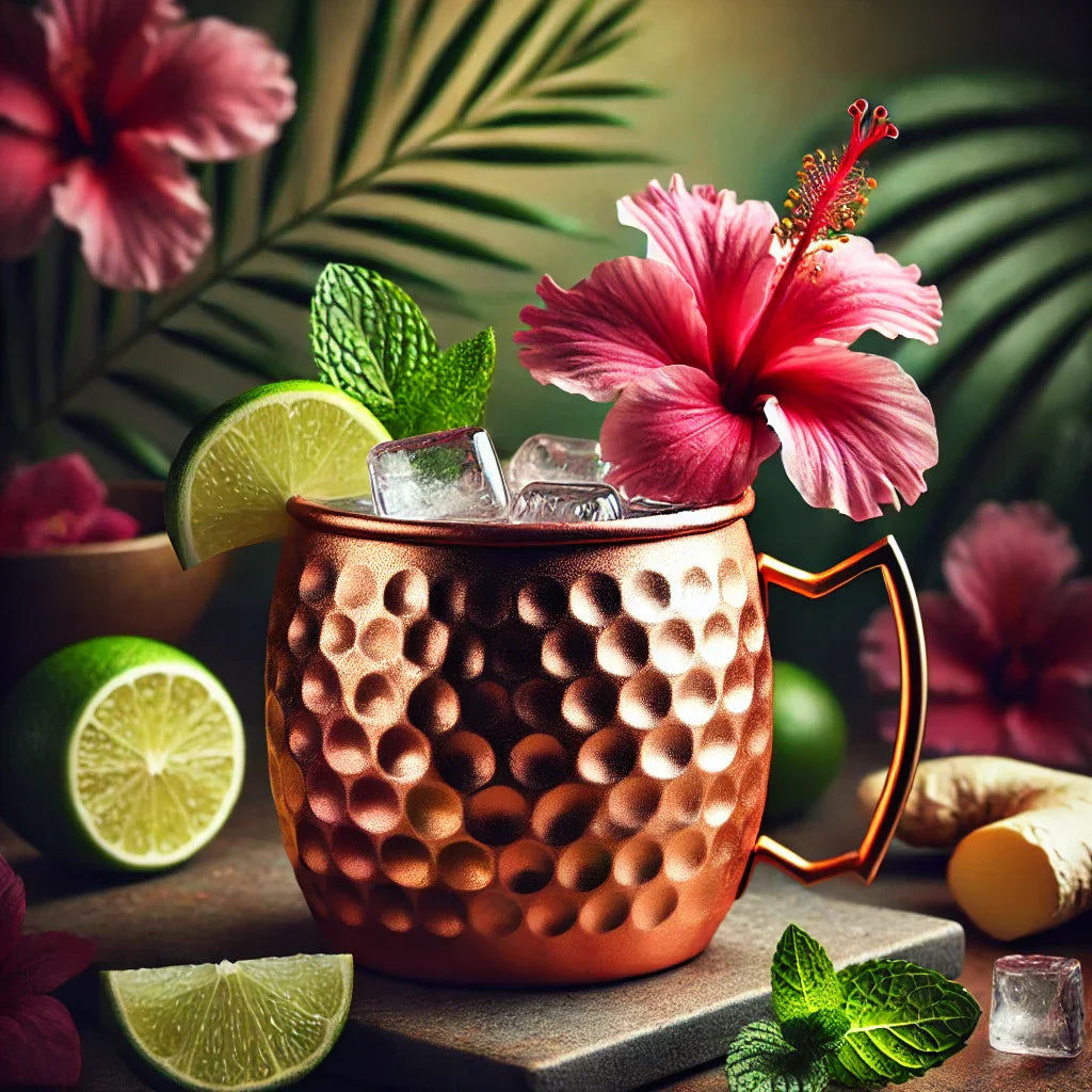 Hibiscus Moscow Mule